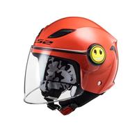 LS2, Casco Moto para Niños FUNNY Red, S