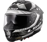 LS2 Cascos FF808 Stream II Galdam Black / White XXL