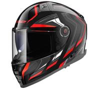 LS2 Cascos FF811 Vector II Alizer Black / Metallic Red XS