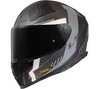 LS2 Cascos FF811 Vector II Carbon Grid Matt Black / Grey XXL