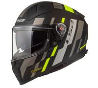 LS2 Cascos FF811 Vector II Tron Matt Black / H-V Yellow XS