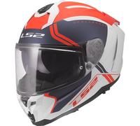 LS2 Cascos FF817 Challenger II Titan Matt White / Blue / Red XXL