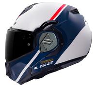 LS2 Cascos FF906 Advant Swipe White / Blue XS