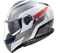 §Casco Modular LS2 FF908 Strobe II Blanco-Azul-Rojo§