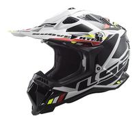 LS2 Cascos MX700 Subverter Evo II Stomp White / Black 3XL