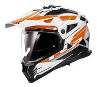 LS2 Cascos MX702 Pioneer II Namib White / Orange XXL
