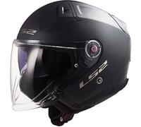 LS2 OF603 Infinity II Solido Casco Color Mate-Negro Talla XXL Mate-Negro XXL
