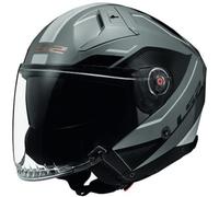Casco Jet LS2 OF603 INFINITY II VEYRON Gris/BlancoM Gris,Blanco