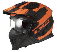 LS2 Cascos OF606 Drifter Mud Matt Black / Orange L