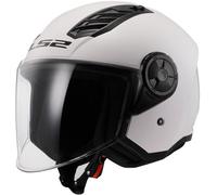 LS2, Casco Moto Jet AIRFLOW II gloss white, XXL