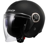 LS2 OF620 Classy Solid Casco Jet, negro, tamaño L para Hombres