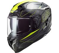 LS2, Casque Challenger Fold Casco Integral HV Amarillo, S