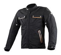 LS2 Chaqueta Bullet para Hombre, Negro, L