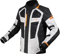 LS2 Scout, chaqueta textil impermeable 4XL male Negro/Gris Claro/Naranja