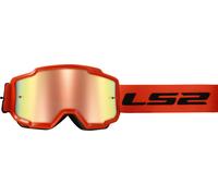 LS2 Charger Gafas de motocross, naranja para Hombres