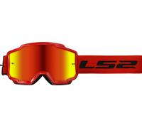 LS2 Charger Gafas de motocross, rojo