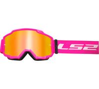 LS2 Charger Gafas de motocross, rosa