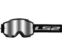 LS2 Charger Maschera da motocross, nero