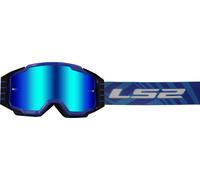 LS2 Charger Pro Gafas de motocross, Azul