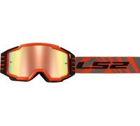 LS2 Charger Pro Gafas de motocross, naranja