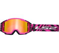 LS2 Charger Pro Occhiali da motocross, pink
