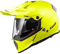 LS2 Cross Pioneer H-V - Casco de motocross (talla XL), color amarillo
