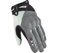 LS2 Dart II Guantes de motociclismo para mujer, negro-gris-plata, tamaño XS