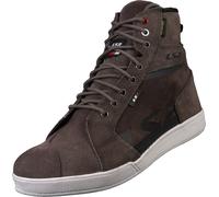 LS2 Downtown Zapatillas de moto impermeables, marrón, tamaño 45 para Hombres