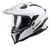 LS2 Explorer 06 Casco Moto, Unisex, White, XXXL