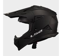 LS2 Fast II Casco MX708 Negro Iridium Opcional Gafas MX Enduro ACU GOLD