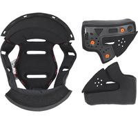 LS2 FF320 Stream Forro interior &almohadillas para mejillas, negro, tamaño L