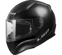 LS2 FF353 Rapid II casco sólido negro brillante