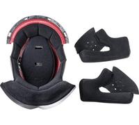LS2 FF353J Rapid Mini Forro interior &almohadillas para mejillas, negro, Talla L