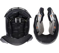 LS2 FF399 Valiant Forro interior &almohadillas para mejillas, negro, Talla XL