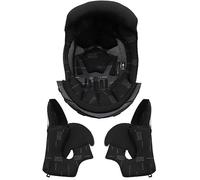 LS2 FF800 Storm Forro interior &almohadillas para mejillas, negro/gris, Talla XXXL