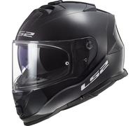 LS2 FF800 Storm II Solid Casco, negro, tamaño S para Hombres