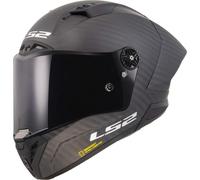 LS2 FF805 THUNDER GP AERO SPOILER Casco Motocicleta NEGRO MATE (Incluye