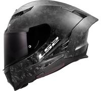 LS2 FF807 Dragon Forged Carbon Casco, carbono, tamaño XS para Hombres
