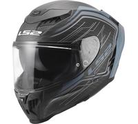 LS2 FF807 Dragon Subic Casco, azul, tamaño XL para Hombres