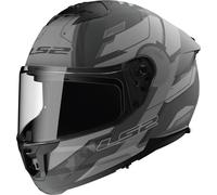 LS2 FF808 Stream II Shadow Casco, gris, tamaño XL para Hombres
