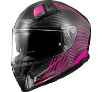 LS2 Cascos FF811 Vector II Carbon Flux Violet XL