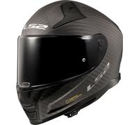 LS2 FF811 Vector II Carbon Solid, casco integral 3XL male Negro Mate