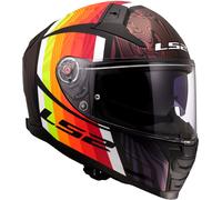 LS2 FF811 Vector II Freedom, casco integral XL male Negro/Lila/Rojo/Amarillo