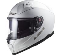 LS2 FF811 Vector II Solid Casco, blanco, tamaño 2XS para Hombres
