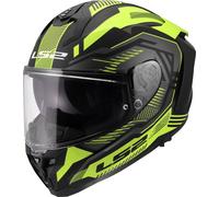 Casco LS2 FF817 Challenger II Dravix Amarillo fluor S