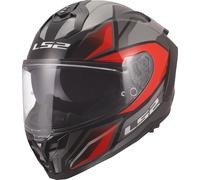 Casco LS2 FF817 Challenger II Viper Gris y rojo M