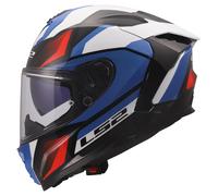 LS2 FF817 Challenger II Viper Casco Integral Blanco/Azul/Rojo L unisex