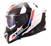 LS2 FF818 STORM III DEPORTIVO BLANCO AZUL ROJO