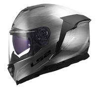LS2 FF818 Storm III Jeans Casco, gris, tamaño M para Hombres