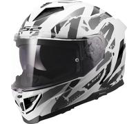 LS2, Casco Moto Integral STORM III KAOS White Grey, S